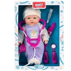 Кукла "Малыш" с набором доктора PU11