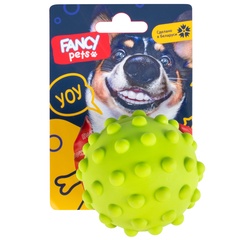 Игрушка "FANCY PETS" для собак "Мячик Ёжик", диаметр 8,5 см.