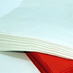 Салфетки бумажные столовые микс 330*330 бело-цветные 50 листов, 2 слоя, сложение 1/4, SBK3333_Dekо