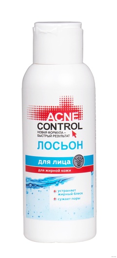 Лосьон для жирной кожи ACNE CONTROL 100 мл.