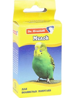 Мел для волнистых попугаев Dr.Hvostoff 32гр., картонная упаковка