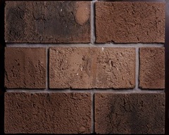 Плитка цокольная ЕСО коричневый "KIRPIDONOFF' 262х126х12 арт.14-004