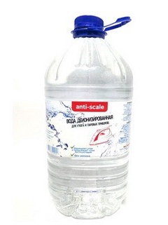 Вода для утюга и паровых приборов Аnti-scale 5л (РБ)