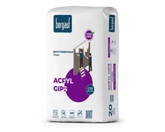 Гладь шпатлевочная Bergauf Acryl Gips 20кг 