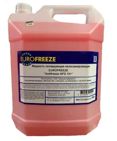 Жидкость Antifreeze Eurofreeze AFG 12+ красный 8,8 л 