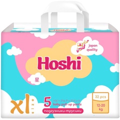 Подгузники-трусики Hoshi baby-5 32 шт. 