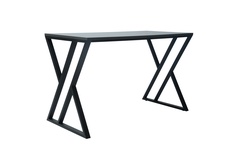 Стол письменный ALLERD GEON черный муар/металл бруклин 120x60x75 см. арт. 2030210400 
