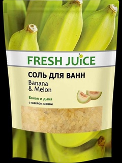 Соль для ванн F. Juice Banana & Melon 0.5л 