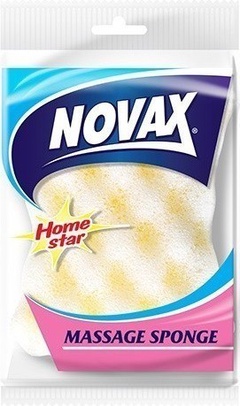 Губка банная массажная Novax 