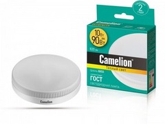 Camelion Лампа светодиодная LED10-GX53/830/GX53 220В 10/100