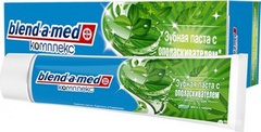 BLEND-A-MED Зубная паста Комплекс с ополаскивателем Свежесть трав Мята и чабрец 100мл