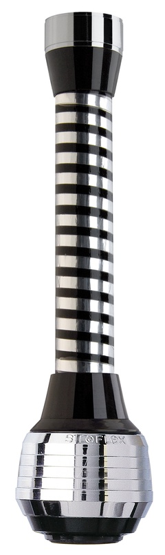Аэратор 2- режима длинный черный/хром арт. Р13 СБ-00004882 