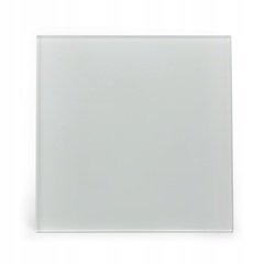 Панель декоративная для вентиляции DRim, универсальная стекло белый матовый ф100/125 мм арт. 01-171-001-00 