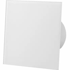 Панель декоративная для вентиляции DRim, универсальная стекло белый глянец ф100/125 мм арт. 01-170-001-00 