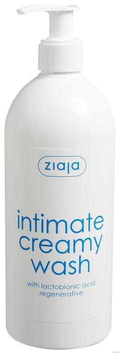 Крем-мыло для интимной гигиены с Лактобионовой кислотой, 500мл ZIAJA Intimate