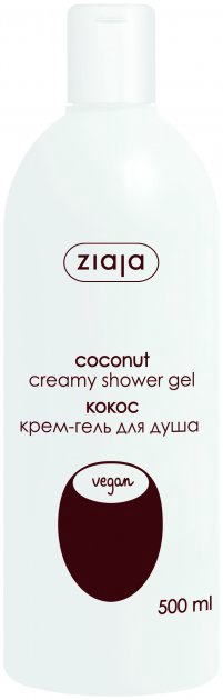 Гель для душа ZIAJA Cremy Кокос 0,5л 