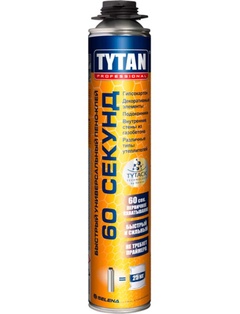 Клей пена, 60сек, Tytan Professional 0,75л 
