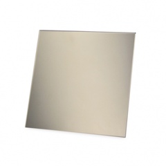 Панель декоративная для вентиляции DRim, универсальная стекло атласное золото ф100/125 мм арт. 01-176-001-00 