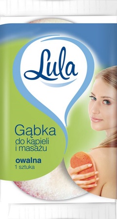 Lula мочалка для душа и массажа Овальная (0944)