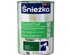 Эмаль Sniezka Supermal масляно- фталевая салатовая F515 (0,8 л) для окон и дверей