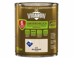 Средство для защиты изделий из древесины  Vidaron Lakierobejca беленый дуб L17 2,5л