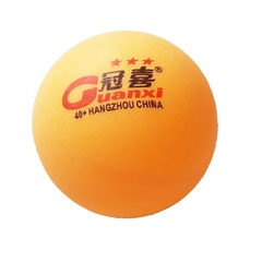 Шарик для настольного тенниса оранжевый арт.25708-11 