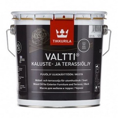 Масло д/дерева и террас Валтти Черный 2,7л арт,0050430F130 Финляндия