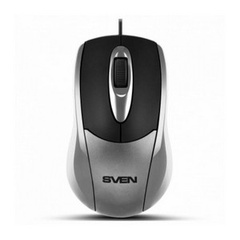 Мышь SVEN RX-110 USB серебро 