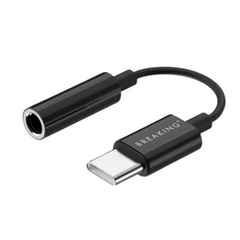 Адаптер Breaking AUX USB-C Черный 3.5мм 