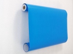 Пленка самоклеющаяся DEKORON (45х8) цветная pt001 синяя
