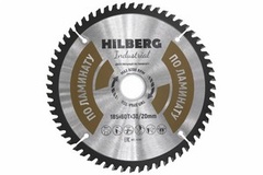 Диск пильный Hilberg Industrial Ламинат 185х30/20х60Т арт.НL185 Китай