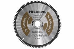 Диск пильный Hilberg Industrial Ламинат 250х30х100Т арт.НL250 Китай