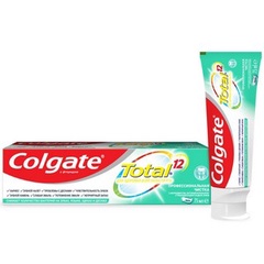 Colgate паста зубная Total 12 Профессиональная чистка гель 75мл