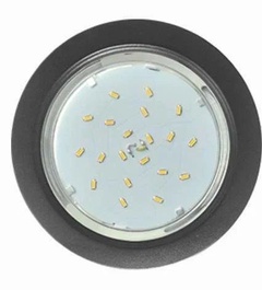 Светильник встраиваемый металлический плоский Ecola GX53 H4 38х106 арт. SB53H4ECB