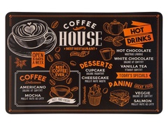 Салфетка сервировочная полипропиленовая "Coffee House", 43.5х28.2 см, PERFECTO LINEA