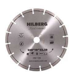 Диск алмазный отрезн. Hilberg Hard Materials Лазер 125х2.23 арт.НМ102 Китай