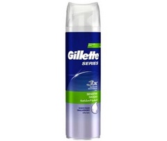 GILLETTE TGS Пена для бритья Sensitive Skin (для чувствительной кожи) с алоэ 100мл