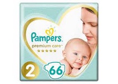 PAMPERS Подгузники Premium Care Mini (4-8кг) Экономичная Упаковка 66