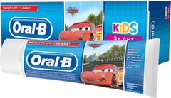 ORAL_B Зубная паста Kids для детей Легкий вкус Frozen/Cars 75мл