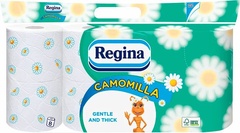 Regina бумага туалетная 8 шт. Camomilla