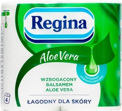 Regina бумага туалетная 4 шт. Aloe vera