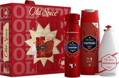 ПН OLD SPICE Лосьон п/бритья Captain 100мл+АэрозДезод Captain 150мл+Гель д/д+шмп2в1 Captain 250мл+б