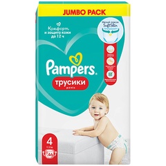 Подгузники-трусики Pampers Pants-4 46 шт. 