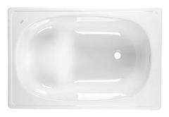 Ванна Smavit Cassia Mini Titanium 105х65 см. Штамповка под сиденье