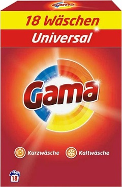 Стиральный порошок Gama Универсал 1.17кг Испания
