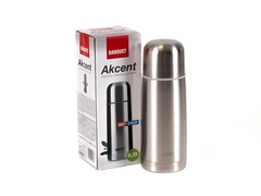 Термос металлический "akcent" 350 мл., 19 см. (арт. 48035S-Z, код 425633)