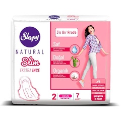 Прокладки Sleepy Natural Slim extra thin 3в1 7 шт. 