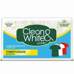 Duru Clean and White мыло хозяйственное универсальное 125г