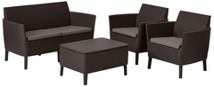 Набор уличной мебели SALEMO 2-SOFA SET 3пр арт. 236844 Венгрия