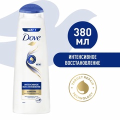 DOVE HAIR THERAPY  шампунь Интенс.восст. 380мл 67219012/67260364/67955928/68185998/68185999/68590278